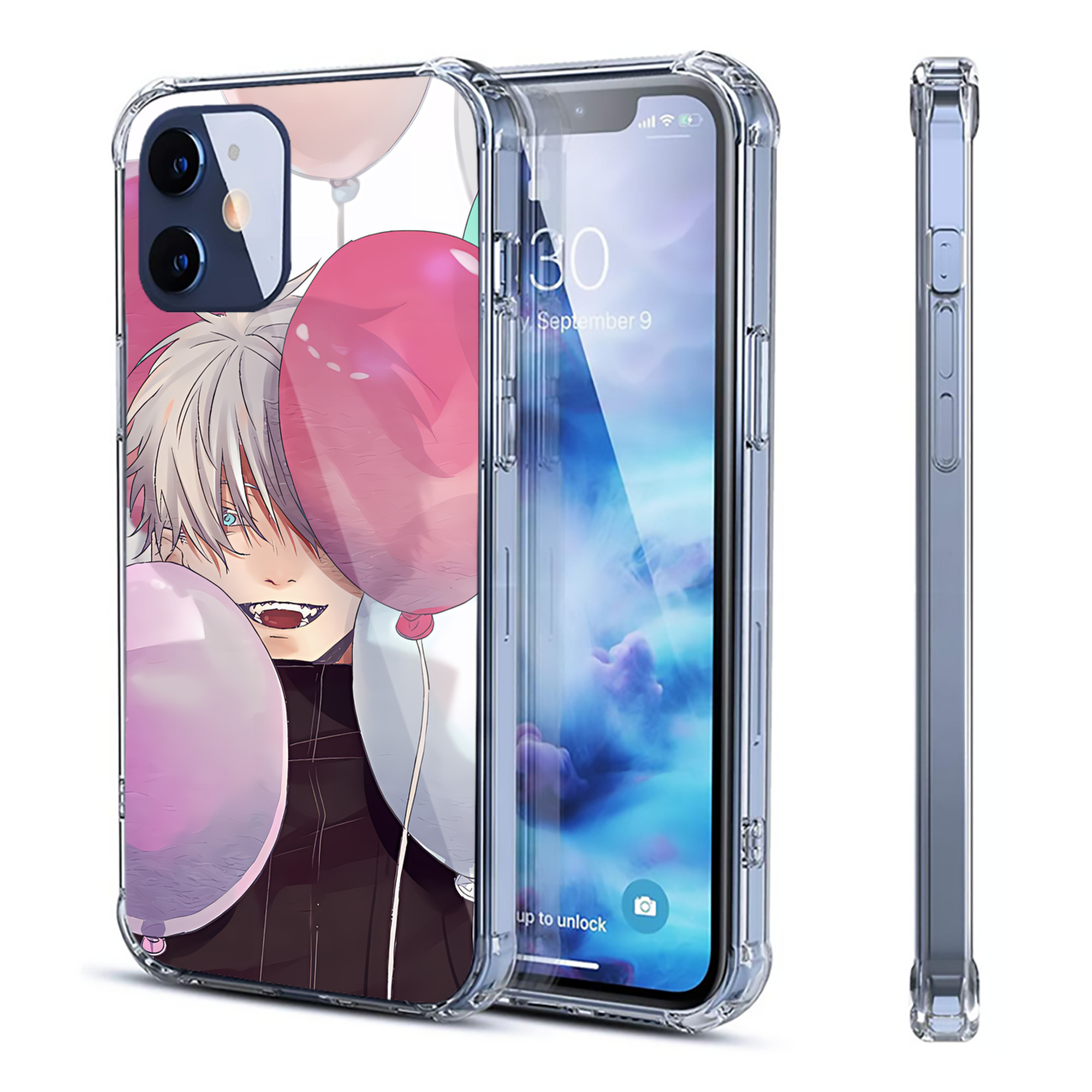 （画像用） SPY×FAMILY间谍家家酒 【iPhone 12シリーズ対応】透明スマホケース（クリアソフトケース）